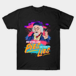 Johnny Nice Painter - My Eyes are Pies and Yours are Lies T-Shirt